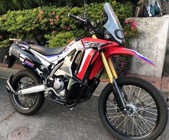 Crf250 Rally レビュー 愛車で気軽にツーリング ウェビックユーザーの 愛車を語ろう