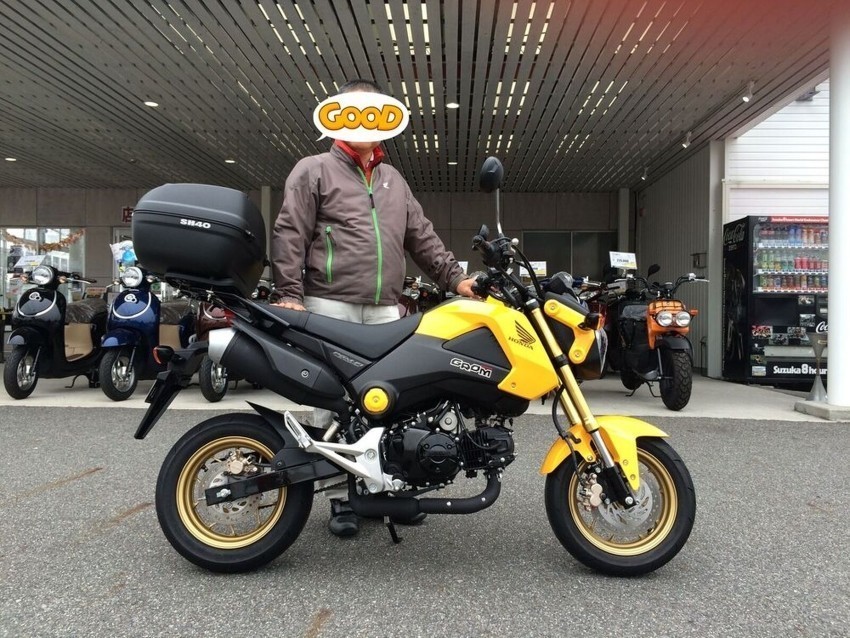 Grom レビュー 可愛い相棒 グロム君 ウェビックユーザーの 愛車を語ろう